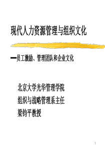 光华管理梁均平人力资源讲义（PPT115页)