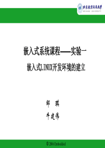 嵌入式系统实验——实验一-IBMHRLtemplat