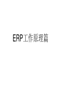 ERP工作原理篇