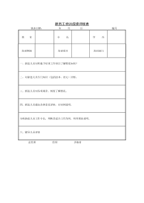 2 新员工培训成绩评核表