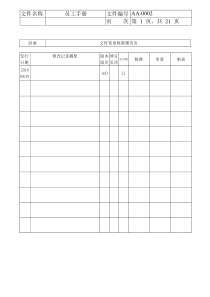 AA-0002员工手册(简体版)