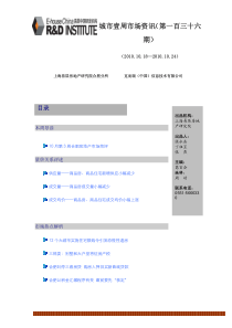 合肥市XXXX年10月第3周房地产市场研究资讯周报（XXXX