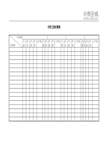 【薪酬福利】计件工资计算表