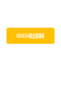 Kenexa员工敬业度调研