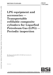 BS EN 14767-2005 液化石油气(LPG)设备和附件.液化石油气(LPG)用可移动可再填