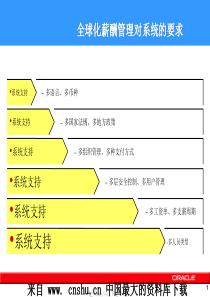 全球化薪酬管理对系统的要求(ppt 17)(1)