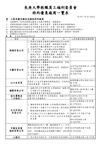 长庚大学教职员工福利委员会