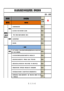 佳兆业物业管理文体场馆品质督导检查标准