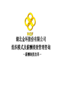 湖北金环薪酬制度改革方案