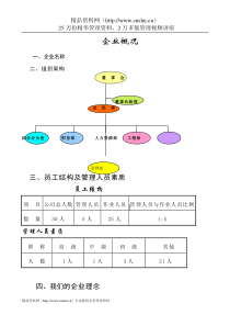 军休所花园物业管理项目方案