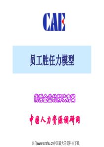 员工胜任力模型(ppt 43页)