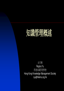 知识管理概述（PPT 13页）