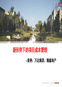 新形势下的项目成本管理_77p_案例分析_万达集团_隆鑫地产