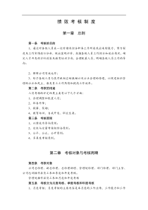 吉林省XX物业有限公司绩效考核制度修改稿（DOC32页）