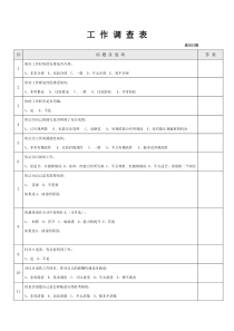 某公司的员工工作满意度调查