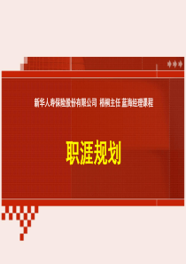 梧桐主任职涯规划【定级100318】