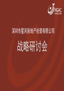 深圳市星河房地产经营有限公司战略研讨会