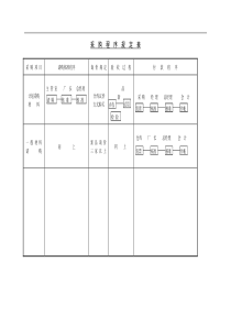 采购程序规定表_