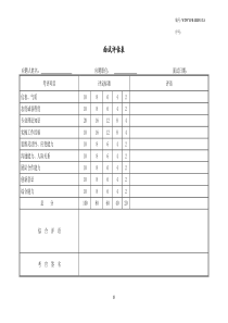 WDWY-FR-MM5102面试评估表83