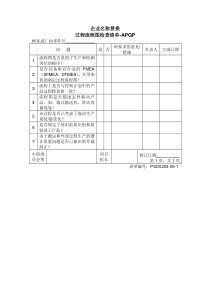 3.07-2过程流程图检查清单