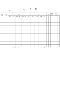 工资表(1)