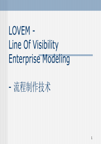 LOVEM流程图制作技术