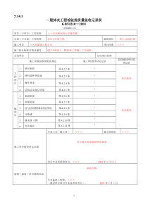 ~装修工程验收表