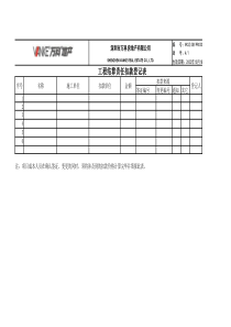 工程结算责任扣款登记表