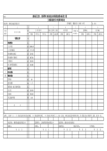 工程量进度支付结算审核表 附表1