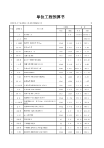 怀宁县国税局主楼及综合楼装饰工程-工程预算表(带综合