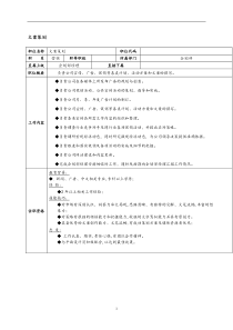 某物业管理企业文案策划岗位职责