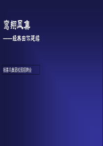 报喜鸟集团校园招聘宣讲稿