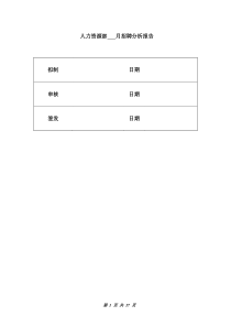 招聘分析报告