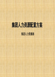 招聘配置人力资源配置操作全书方案模板