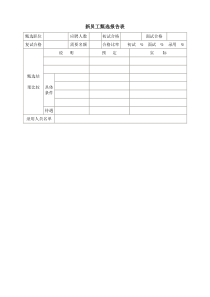 新员工甄选报告表(1)