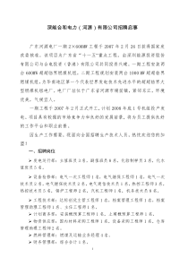 深能合和电力(河源)有限公司招聘启事