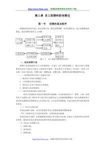 第三章员工招聘和职务聘任