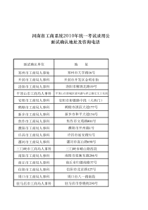 面试确认地址电话