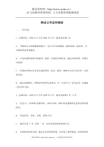 物业公司运作规划（DOC 30页）