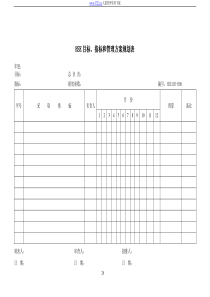 【管理表格】表格汇总02