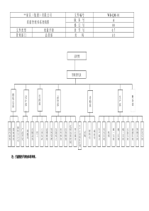 公司组织架构图管理者代表