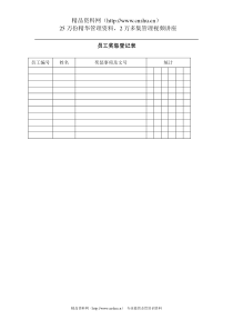 员工奖惩登记表(1)