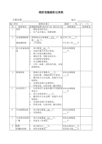 消防设施验收记录表全版00