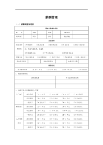 薪酬管理表格全集