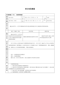 常州工程职院审计实务教案03(内部控制审计)