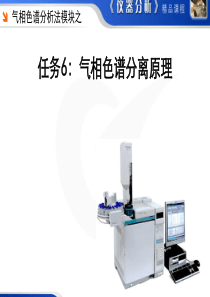 常州工程职院仪器分析测试技术课件1-6气相色谱法：气相色谱分离原理