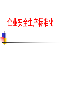 安全标准化讲义ppt（PPT63页)