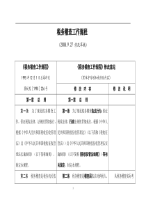 税务稽查工作规程（DOC 75页）