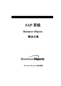 BOXI_SAP_解决方案