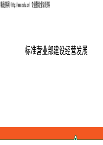 标准营业部建设经营发展(PPT36页)